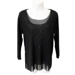 Babette SF Layered Mesh Top size Large